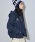 別注 Fur Hoodie Nylon Jacket