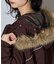 別注 Fur Hoodie Nylon Jacket