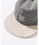 BetterDays studio × FREAK'S STORE 2トーン フラットバイザー チェック キャップ