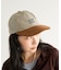 BetterDays studio × FREAK'S STORE 2トーン フラットバイザー チェック キャップ
