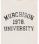 vintage college logo TEE