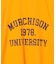 vintage college logo TEE