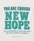 メッセージロゴ Tシャツ（HOPE）