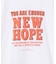 メッセージロゴ Tシャツ（HOPE）