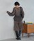 ベルト付き タック ハーフパンツ