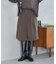 ベルト付き タック ハーフパンツ