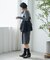 ベルト付き タック ハーフパンツ
