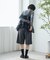 ベルト付き タック ハーフパンツ
