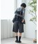 ベルト付き タック ハーフパンツ