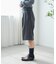 ベルト付き タック ハーフパンツ