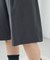 ベルト付き タック ハーフパンツ