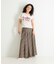 Double-Tuck Long Skirt