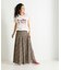 Double-Tuck Long Skirt