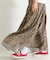 Double-Tuck Long Skirt