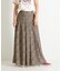 Double-Tuck Long Skirt