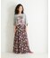 Double-Tuck Long Skirt