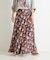 Double-Tuck Long Skirt