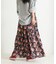 Double-Tuck Long Skirt