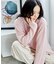 モヘア混 アルパカリブニットプルオーバー