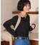 <温度調節機能>INKEEP ヘンリークルーネックトップス