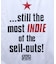 SUB POP INDIE SELL OUT TEE