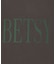BETSY ビッグ ロゴTシャツ