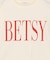 BETSY ビッグ ロゴTシャツ