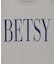BETSY ビッグ ロゴTシャツ