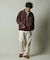 RED KAP × FREAK'S STORE 別注 コーデュロイ ハーフジップ プルオーバー ロングスリーブシャツ