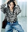 別注 フード付き ネルシャツ