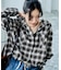 別注 フード付き ネルシャツ