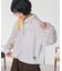 別注 バックリボン ストライプ ロングスリーブシャツ
