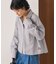 別注 バックリボン ストライプ ロングスリーブシャツ