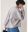 別注 バックリボン ストライプ ロングスリーブシャツ