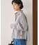 別注 バックリボン ストライプ ロングスリーブシャツ