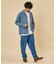 AUSTRALIAN COTTON オープンカラー チェックシャツ ロングスリーブ
