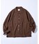AUSTRALIAN COTTON オープンカラー チェックシャツ ロングスリーブ