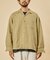 AUSTRALIAN COTTON オープンカラー チェックシャツ ロングスリーブ