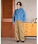 バックシンチ チノパンツ