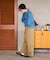 バックシンチ チノパンツ