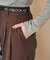 別注 チェック柄 タックワイドパンツ