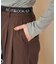 別注 チェック柄 タックワイドパンツ
