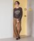 別注 ラインリブ スウェット
