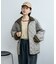 PRIMALOFT  ダイヤキルト 襟付きリバーシブルコート