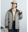 PRIMALOFT  ダイヤキルト 襟付きリバーシブルコート