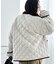 PRIMALOFT  ダイヤキルト 襟付きリバーシブルコート