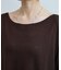 シアーワッフルルーズTシャツ