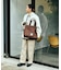 別注SQUARE PADDED TOTE BAG