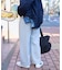ボンディングカーブワイドパンツ