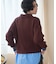 ミニケーブル スキッパーニットプルオーバー